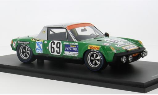Modellautos Porsche 914 1/18 Spark /6 No.69 24h Le Mans 1971 1:18 Porsche 914 1/18 Spark /6 No.69 24h Le Mans 1971 1:18 modellautos