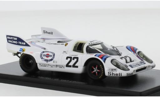 Modellautos Porsche 917 1971 1/43 Spark K RHD No.22 Martini 24h Le Mans 1971 H.Marko/G.van Lennep Porsche 917 1971 1/43 Spark K RHD No.22 Martini 24h Le Mans 1971 H.Marko/G.van Lennep modellautos