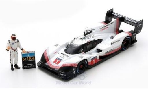 Modellautos Porsche 919 1/43 Spark Hybrid EVO Tribute No.1 2018 inklusive Figur T.Bernhard Porsche 919 1/43 Spark Hybrid EVO Tribute No.1 2018 inklusive Figur T.Bernhard modellautos
