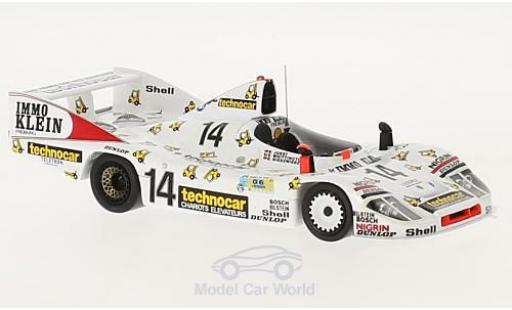 Modellautos Porsche 936 1981 1/43 Spark RHD No.14 Technocar 24h Le Mans 1981 D.Whittington/R.Joest/K.Niedzwiedz Porsche 936 1981 1/43 Spark RHD No.14 Technocar 24h Le Mans 1981 D.Whittington/R.Joest/K.Niedzwiedz modellautos