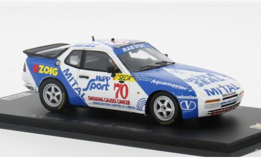 Modellautos Porsche 944 1/43 Spark Turbo No.70 24h Spa 1989 1:43 Porsche 944 1/43 Spark Turbo No.70 24h Spa 1989 1:43 modellautos