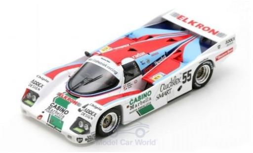 Modellautos Porsche 956 1986 1/43 Spark /62 C RHD No.55 24h Le Mans 1986 F.Alliot/P.Romero/M.Trolle Porsche 956 1986 1/43 Spark /62 C RHD No.55 24h Le Mans 1986 F.Alliot/P.Romero/M.Trolle modellautos