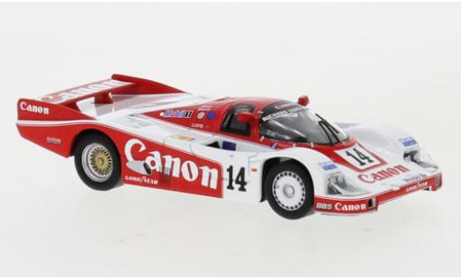 Modellautos Porsche 956 1985 1/64 Spark RHD No.14 Richard Lloyd Racing Canon 24h Le Mans 1985 J.Palmer/J.Weaver/R.Lloyd Porsche 956 1985 1/64 Spark RHD No.14 Richard Lloyd Racing Canon 24h Le Mans 1985 J.Palmer/J.Weaver/R.Lloyd modellautos