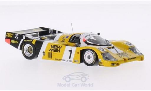 Modellautos Porsche 956 1985 1/43 Spark RHD No.7 Joest Racing New Man 24h Le Mans 1985 J.Winter/P.Barrilla/K.Ludwig Porsche 956 1985 1/43 Spark RHD No.7 Joest Racing New Man 24h Le Mans 1985 J.Winter/P.Barrilla/K.Ludwig modellautos