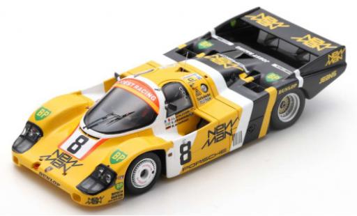 Modellautos Porsche 956 1984 1/43 Spark RHD No.8 Joest Racing New Man 24h Le Mans 1984 J-L.Schlesser/M.de Narvaez/S.Johansson Porsche 956 1984 1/43 Spark RHD No.8 Joest Racing New Man 24h Le Mans 1984 J-L.Schlesser/M.de Narvaez/S.Johansson modellautos