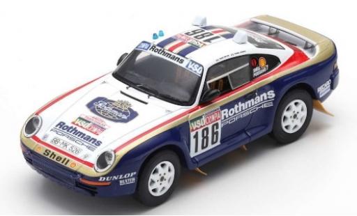 Modellautos Porsche 959 1/43 Spark No.186 Rothmans Rallye Paris Dakar 1985 avec Decals R.Metge/D.Lemoine Porsche 959 1/43 Spark No.186 Rothmans Rallye Paris Dakar 1985 avec Decals R.Metge/D.Lemoine modellautos