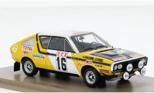Modellautos Renault 17 1/43 Spark No.16 Rallye WM Rallye Marokko 1976 1:43 Renault 17 1/43 Spark No.16 Rallye WM Rallye Marokko 1976 1:43 modellautos