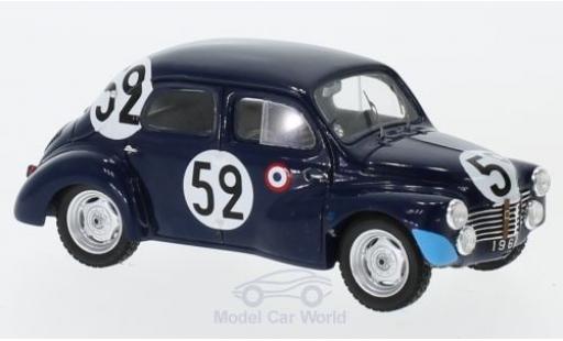 Modellautos Renault 4CV 1/43 Spark 1063 No.52 24h Le Mans 1951 J.Sandt/P.Moser Renault 4CV 1/43 Spark 1063 No.52 24h Le Mans 1951 J.Sandt/P.Moser modellautos