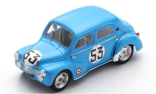 Modellautos Renault 4CV 1/43 Spark (1063) No.53 24h Le Mans 1952 Y.Lesur/A.Briat Renault 4CV 1/43 Spark (1063) No.53 24h Le Mans 1952 Y.Lesur/A.Briat modellautos