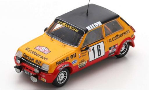 Modellautos Renault 5 1/43 Spark Alpine No.16 Calberson Rally Monte Carlo 1979 G.Frequelin/J.Delaval Renault 5 1/43 Spark Alpine No.16 Calberson Rally Monte Carlo 1979 G.Frequelin/J.Delaval modellautos
