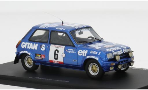Renault 5 1/43 Spark Alpine Tour de Corse 1979 #6 1:43 modellautos