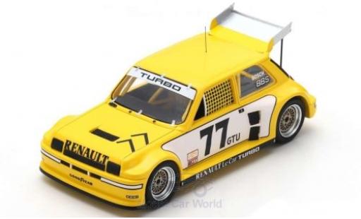 Modellautos Renault 5 1/43 Spark Turbo No.77 Racing IMSA GTU Road Atlanta 1981 P.Jacquemart Renault 5 1/43 Spark Turbo No.77 Racing IMSA GTU Road Atlanta 1981 P.Jacquemart modellautos