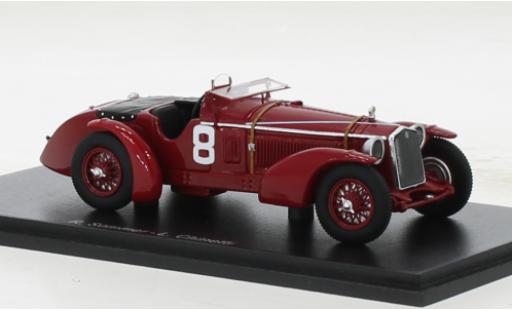 Modellautos Alfa Romeo 8C 1/43 Spark RHD No.8 24h Le Mans 1932 Alfa Romeo 8C 1/43 Spark RHD No.8 24h Le Mans 1932 modellautos
