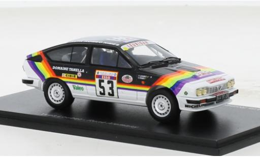 Modellautos Alfa Romeo GT 1/43 Spark V6 No.53 Rallye WM Tour de Corse 1982 Alfa Romeo GT 1/43 Spark V6 No.53 Rallye WM Tour de Corse 1982 modellautos