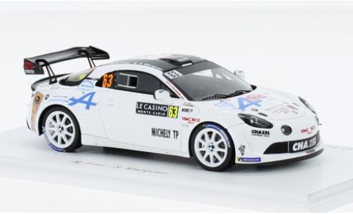 Modellautos Alpine A110 1/43 Spark Rally RGT No.63 Chazel Technologie Course Rallye WM Rallye Monte Carlo 2023 Alpine A110 1/43 Spark Rally RGT No.63 Chazel Technologie Course Rallye WM Rallye Monte Carlo 2023 modellautos