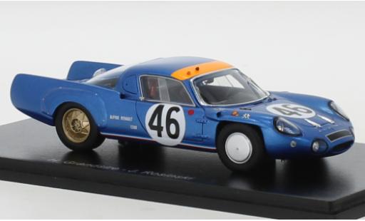 Modellautos Alpine A210 1/43 Spark No.46 24h Le Mans 1967 Alpine A210 1/43 Spark No.46 24h Le Mans 1967 modellautos