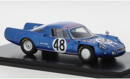 Modellautos Alpine A210 1/43 Spark No.48 24h Le Mans 1967 Alpine A210 1/43 Spark No.48 24h Le Mans 1967 modellautos