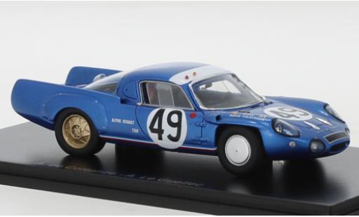 Modellautos Alpine A210 1/43 Spark No.49 24h Le Mans 1967 Alpine A210 1/43 Spark No.49 24h Le Mans 1967 modellautos
