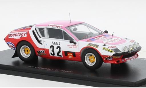 Modellautos Alpine A310 1/43 Spark No.32 Aseptogyl Rallye WM Rallye Monte Carlo 1977 Alpine A310 1/43 Spark No.32 Aseptogyl Rallye WM Rallye Monte Carlo 1977 modellautos