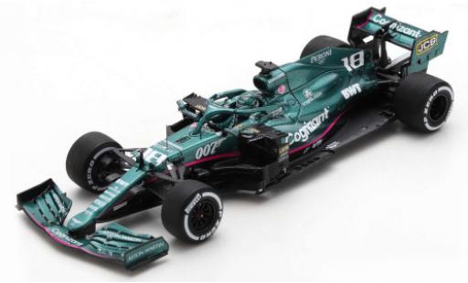 Modellautos Aston Martin AMR2 1/43 Spark 1 No.18 Cognizant F1 Team Cognizant Formel 1 GP Italien 2021 Aston Martin AMR2 1/43 Spark 1 No.18 Cognizant F1 Team Cognizant Formel 1 GP Italien 2021 modellautos