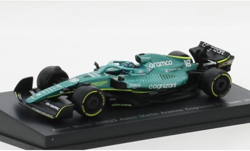 Aston Martin AMR2 1/64 Spark 2 No.18 Aramco Cognizant F1 Team Cognizant Formel 1 2022 modellautos