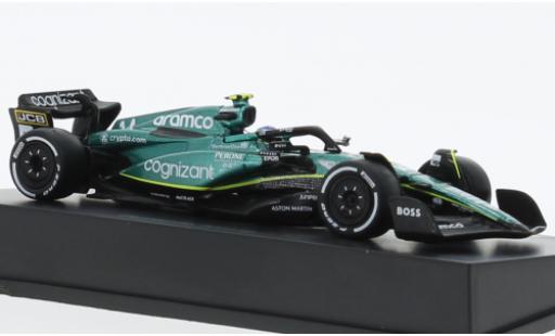 Aston Martin AMR2 1/64 Spark 3 No.14 Aramco Cognizant F1 Team Cognizant formule 1 2023 modellautos