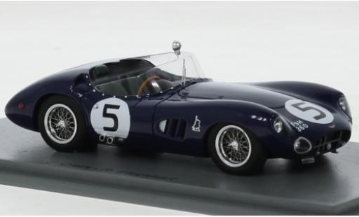 Modellautos Aston Martin DBR1 1/43 Spark blau RHD No.5 24h Le Mans 1961 Aston Martin DBR1 1/43 Spark blau RHD No.5 24h Le Mans 1961 modellautos