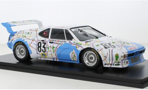 Modellautos Bmw M1 1/18 Spark No.83 24h Le Mans 1980 Bmw M1 1/18 Spark No.83 24h Le Mans 1980 modellautos