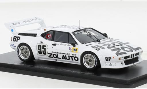 Modellautos Bmw M1 1/43 Spark No.95 24h Le Mans 1980 Bmw M1 1/43 Spark No.95 24h Le Mans 1980 modellautos