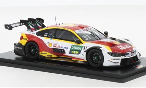 Modellautos Bmw M4 1/43 Spark DTM No.31 Team RBM S DTM Hockenheim 2020 Bmw M4 1/43 Spark DTM No.31 Team RBM S DTM Hockenheim 2020 modellautos
