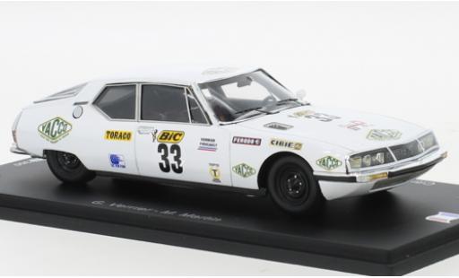 Modellautos Citroen SM 1/43 Spark No.33 Tour de France Automobile 1972 Citroen SM 1/43 Spark No.33 Tour de France Automobile 1972 modellautos