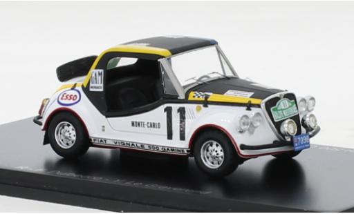 Modellautos Fiat 500 1/43 Spark Gamine No.11 Rallye Monte Carlo 1969 Fiat 500 1/43 Spark Gamine No.11 Rallye Monte Carlo 1969 modellautos