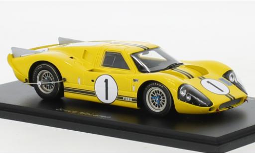 Modellautos Ford GT40 1/43 Spark Mk IV RHD No.1 Test Le Mans 1967 Ford GT40 1/43 Spark Mk IV RHD No.1 Test Le Mans 1967 modellautos