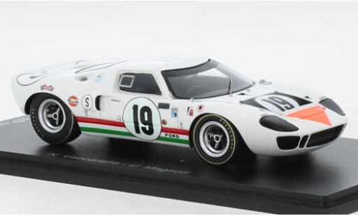 Modellautos Ford GT40 1/43 Spark RHD No.19 12h Sebring 1967 Ford GT40 1/43 Spark RHD No.19 12h Sebring 1967 modellautos