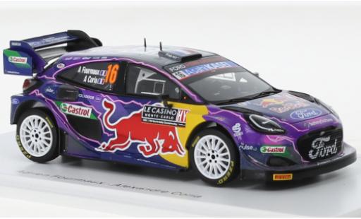 Modellautos Ford Puma 1/43 Spark Rally 1 No.16 M-Sport World Rally Team Red Bull Rallye WM Rallye Monte Carlo 2022 Ford Puma 1/43 Spark Rally 1 No.16 M-Sport World Rally Team Red Bull Rallye WM Rallye Monte Carlo 2022 modellautos
