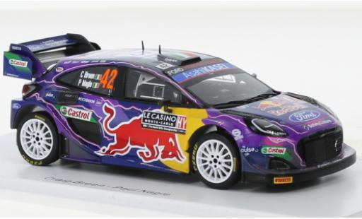 Modellautos Ford Puma 1/43 Spark Rally 1 No.42 M-Sport World Rally Team Red Bull Rallye WM Rallye Monte Carlo 2022 Ford Puma 1/43 Spark Rally 1 No.42 M-Sport World Rally Team Red Bull Rallye WM Rallye Monte Carlo 2022 modellautos