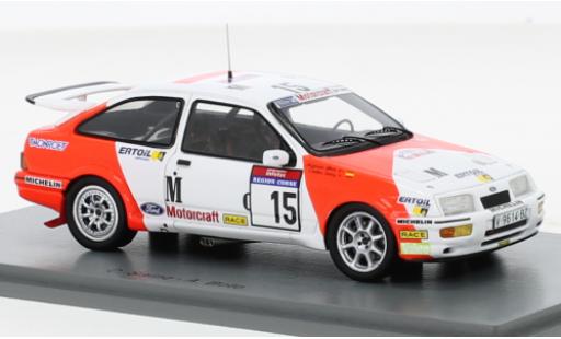 Modellautos Ford Sierra 1/43 Spark RS Cosworth No.15 Marlboro Rallye WM Tour de Corse 1987 Ford Sierra 1/43 Spark RS Cosworth No.15 Marlboro Rallye WM Tour de Corse 1987 modellautos