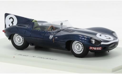 Modellautos Jaguar D-Type 1/43 Spark RHD No.3 24h Le Mans 1957 Jaguar D-Type 1/43 Spark RHD No.3 24h Le Mans 1957 modellautos