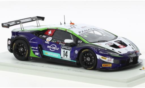 Lamborghini Huracan 1/43 Spark GT3 Evo No.14 Emil Frey Racing 24h Spa 2021 modellautos