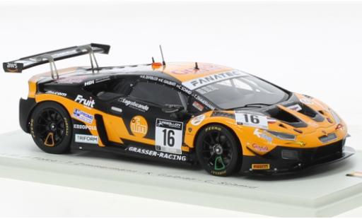 Lamborghini Huracan 1/43 Spark GT3 Evo No.16 GRT Grasser Racing Team 24h Spa 2021 modellautos