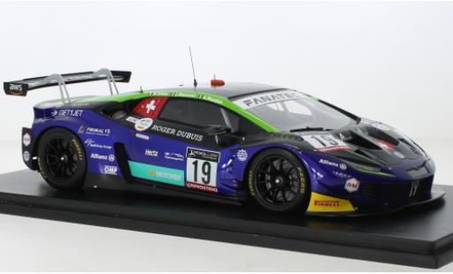 Lamborghini Huracan 1/43 Spark GT3 Evo No.19 Emil Frey Racing 24h Spa 2022 modellautos