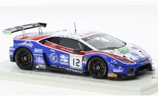Lamborghini Huracan 1/43 Spark GT3 No.12 Ombra Racing 24h Spa 2018 modellautos