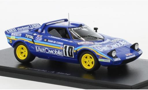 Modellautos Lancia Stratos 1/43 Spark HF No.10 Rallye WM Tour de Corse 1981 Lancia Stratos 1/43 Spark HF No.10 Rallye WM Tour de Corse 1981 modellautos