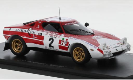 Modellautos Lancia Stratos 1/43 Spark HF No.2 Rallye WM Tour de Corse 1974 Lancia Stratos 1/43 Spark HF No.2 Rallye WM Tour de Corse 1974 modellautos