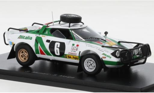 Modellautos Lancia Stratos 1/43 Spark HF No.6 Alitalia Rallye WM Safari Rallye 1976 Lancia Stratos 1/43 Spark HF No.6 Alitalia Rallye WM Safari Rallye 1976 modellautos