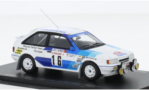 Modellautos Mazda 323 1/43 Spark 4WD No.16 Rally Team Europe Rallye WM Rallye Monte Carlo 1986 Mazda 323 1/43 Spark 4WD No.16 Rally Team Europe Rallye WM Rallye Monte Carlo 1986 modellautos