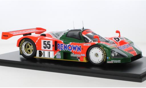 Modellautos Mazda 787B 1/18 Spark No.55 speed Co. Ltd. Renown 24h Le Mans 1991 Mazda 787B 1/18 Spark No.55 speed Co. Ltd. Renown 24h Le Mans 1991 modellautos
