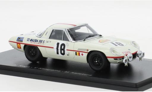 Modellautos Mazda Cosmo 1/43 Spark Sport 110S RHD No.18 Marathon de la Route 1968 Mazda Cosmo 1/43 Spark Sport 110S RHD No.18 Marathon de la Route 1968 modellautos