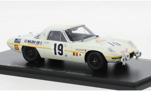 Modellautos Mazda Cosmo 1/43 Spark Sport 110S RHD No.19 Marathon de la Route 1968 Mazda Cosmo 1/43 Spark Sport 110S RHD No.19 Marathon de la Route 1968 modellautos