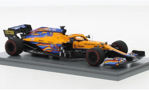 Modellautos McLaren F1 1/43 Spark MCL35M No.3 Team Formel 1 GP Abu Dhabi 2021 McLaren F1 1/43 Spark MCL35M No.3 Team Formel 1 GP Abu Dhabi 2021 modellautos